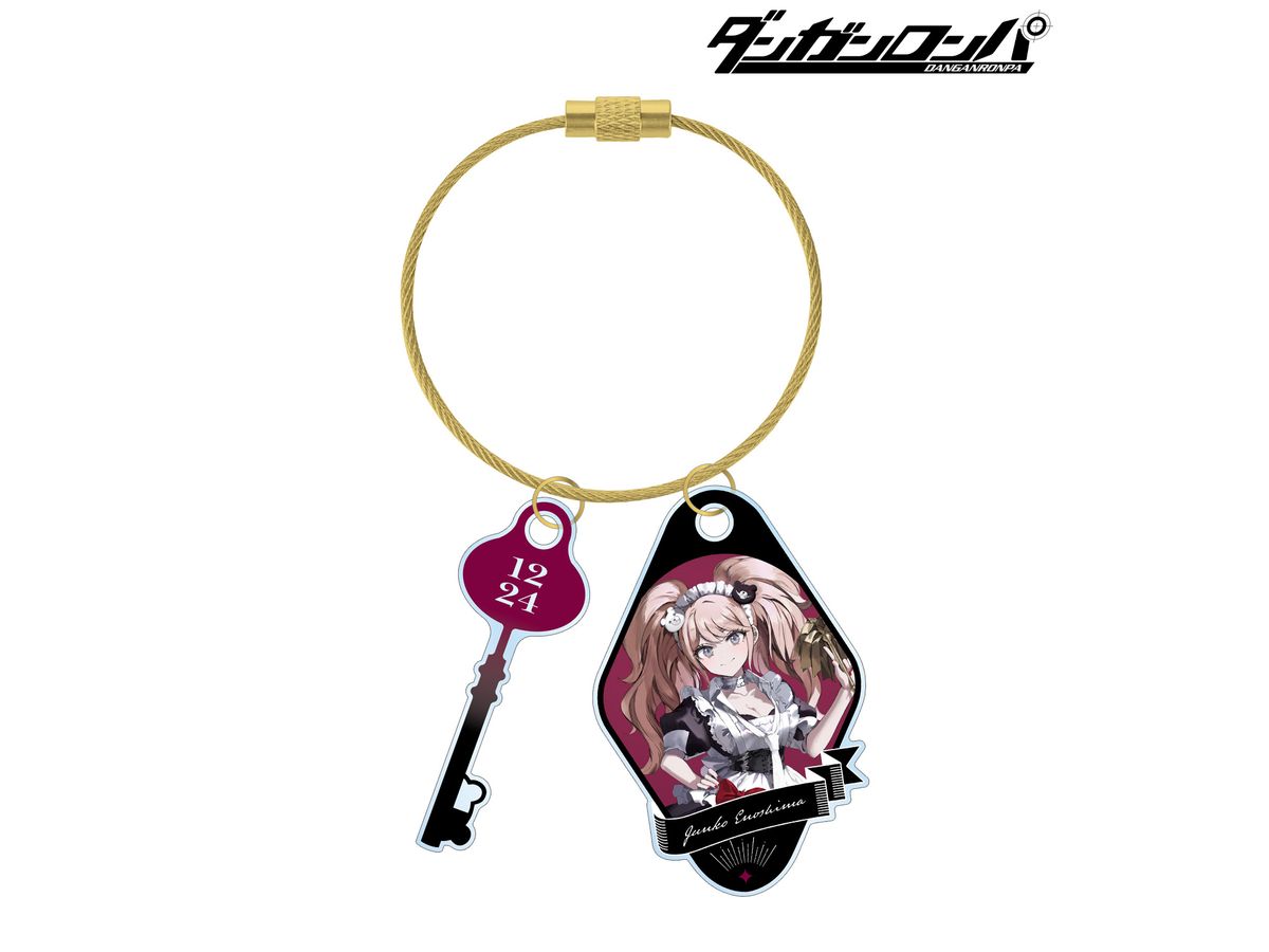 Danganronpa: Wata-San Illustration Junko Enoshima Maid & Butler Ver. 2 Wire Acrylic Key Chain