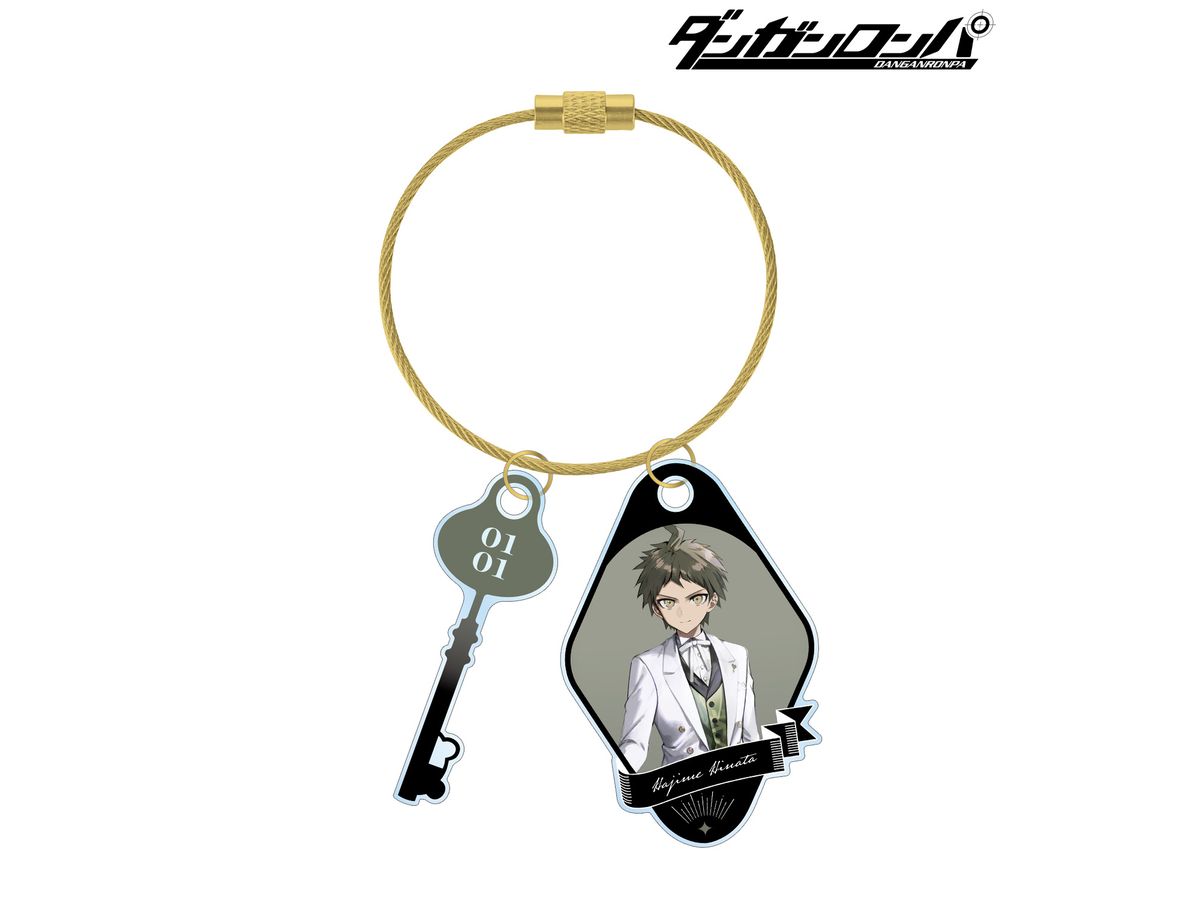 Danganronpa: Wata-San Illustration Hajime Hinata Maid & Butler Ver. 2 Wire Acrylic Key Chain