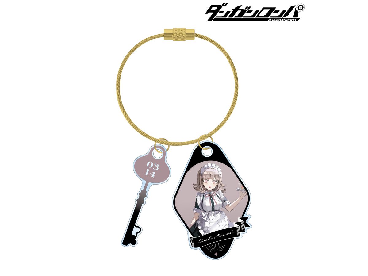 Danganronpa: Wata-San Illustration Chiaki Nanami Maid & Butler Ver. 2 Wire Acrylic Key Chain