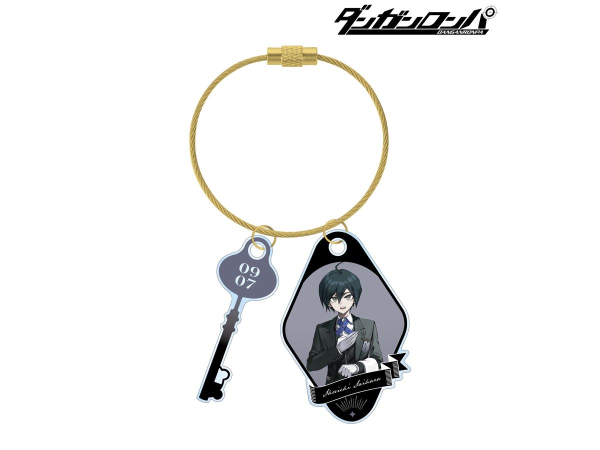 Danganronpa: Wata-San Illustration Shuichi Saihara Maid & Butler Ver. 2 Wire Acrylic Key Chain