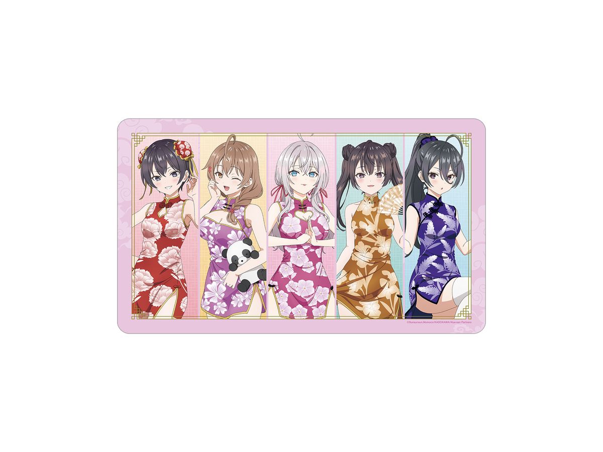 TV anime Alya Sometimes Hides Her Feelings in Russian Newly Drawn gather China Dress ver. Multi desk Mat