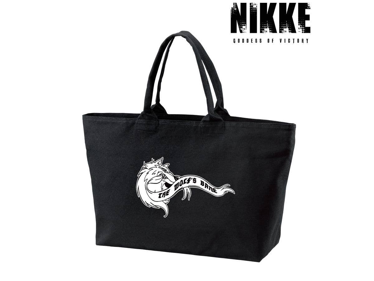 Goddess Of Victory: Nikke: Wolfsbane Big Zip Tote Bag