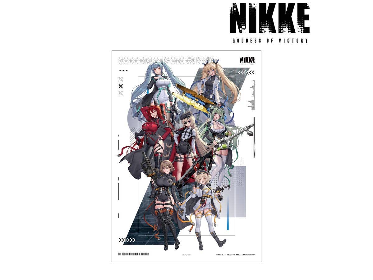 Goddess Of Victory: Nikke: Lovecacao Illustration Collection Tactical Fashion Ver. A3 Matte Poster