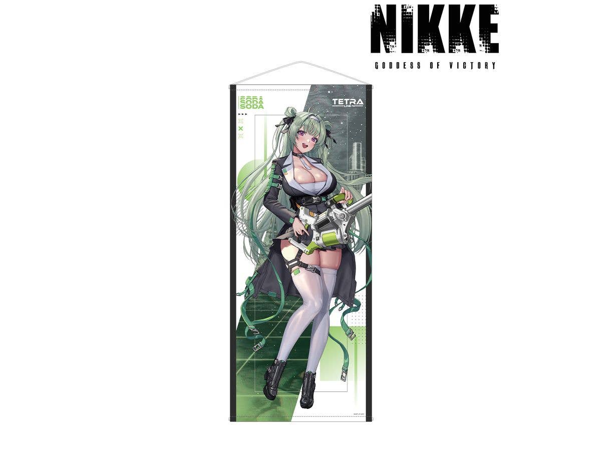 Goddess Of Victory: Nikke: Lovecacao's Illustration Soda Tactical Fashion Ver. Life-Size Tapestry