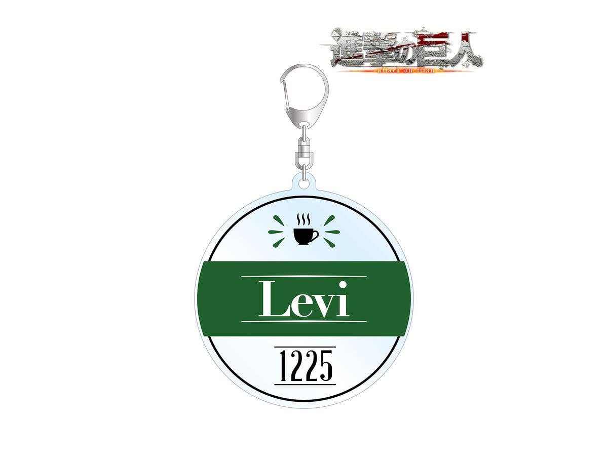 Attack on Titan: Levi Motif Acrylic Keychain