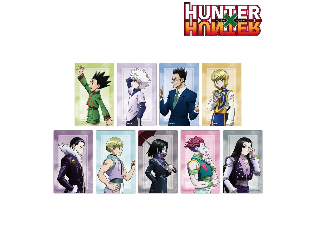 Hunter x Hunter: Original Illustration Step Version. Trading Card Sticker 1Box 9Pcs