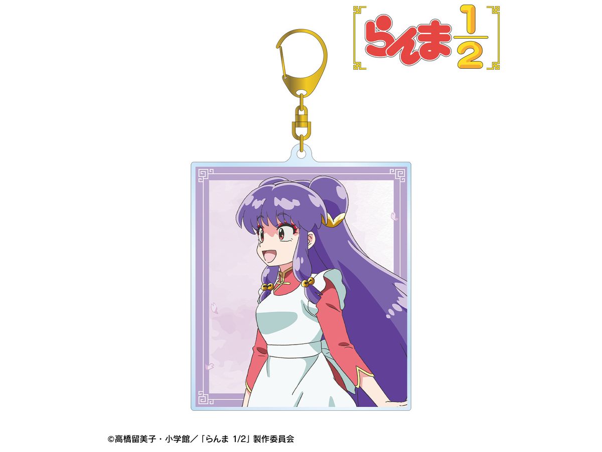 TV Anime Ranma 1/2: Newly Drawn Shampoo Seasonal Steps Ver. Big Acrylic Key Chain