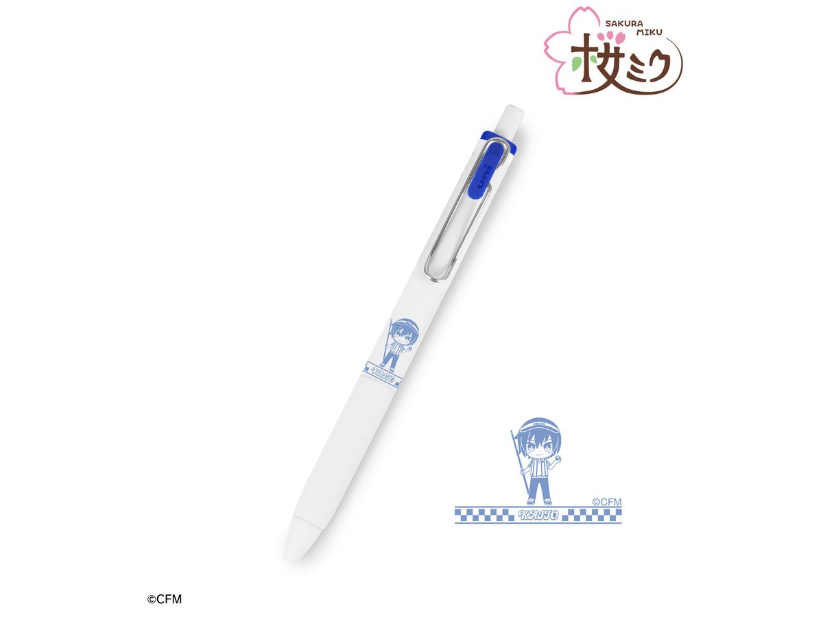 Hatsune Miku: Kaito Chibi Character Uni-Ball One Gel Ink Pen