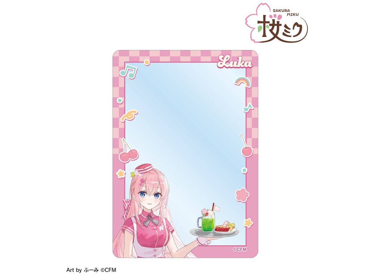 Hatsune Miku: Original Illustration Of Megurine Luka American Diner Ver. Art By Fuumi B8 Hard Card Case