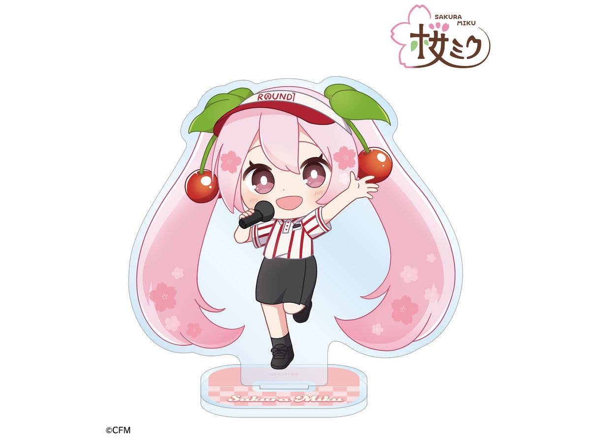 Hatsune Miku: Sakura Miku Chibi Character Acrylic Stand