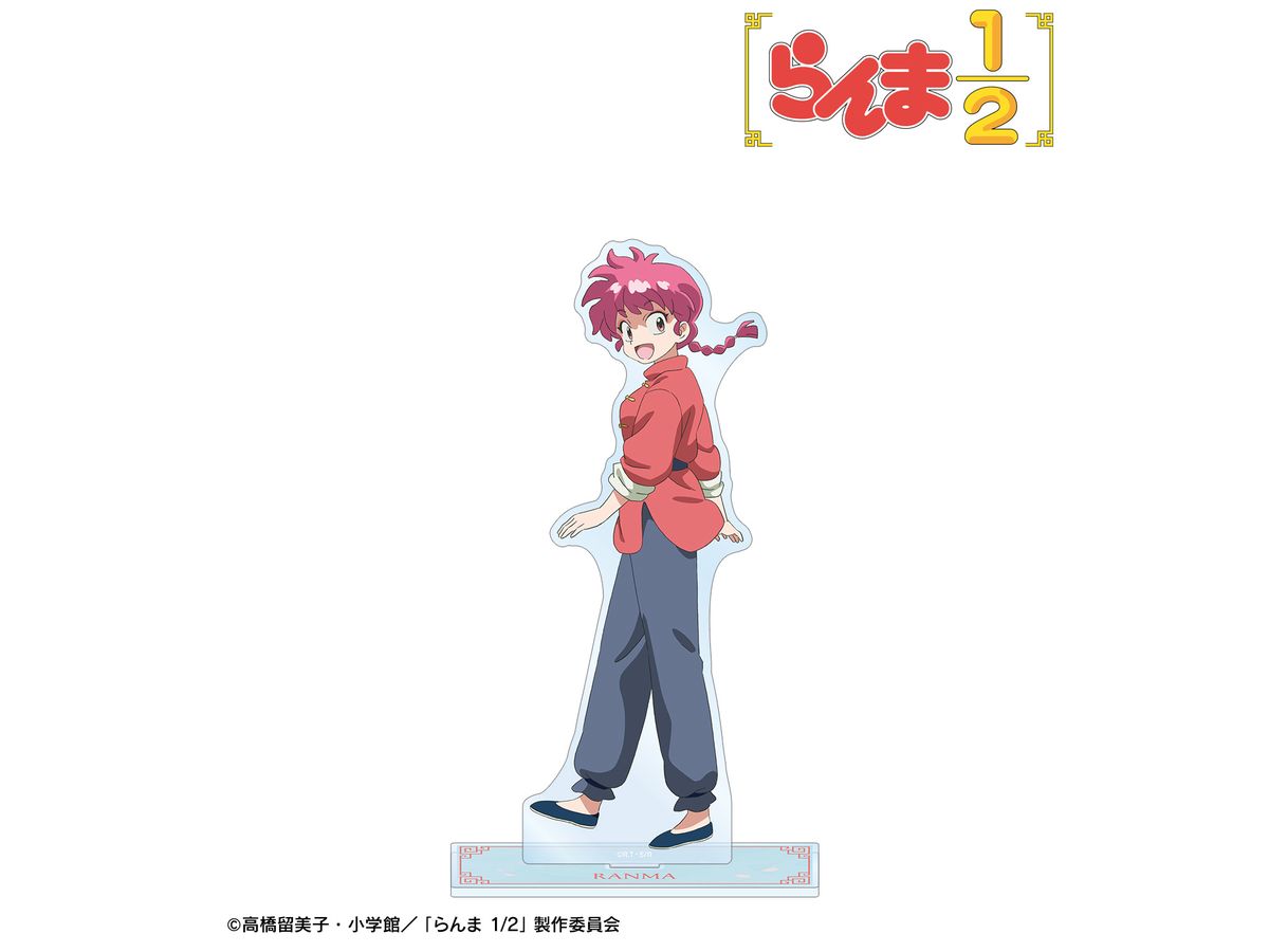TV Anime Ranma 1/2: Newly Drawn Ranma Seasonal Steps Ver. Big Acrylic Stand