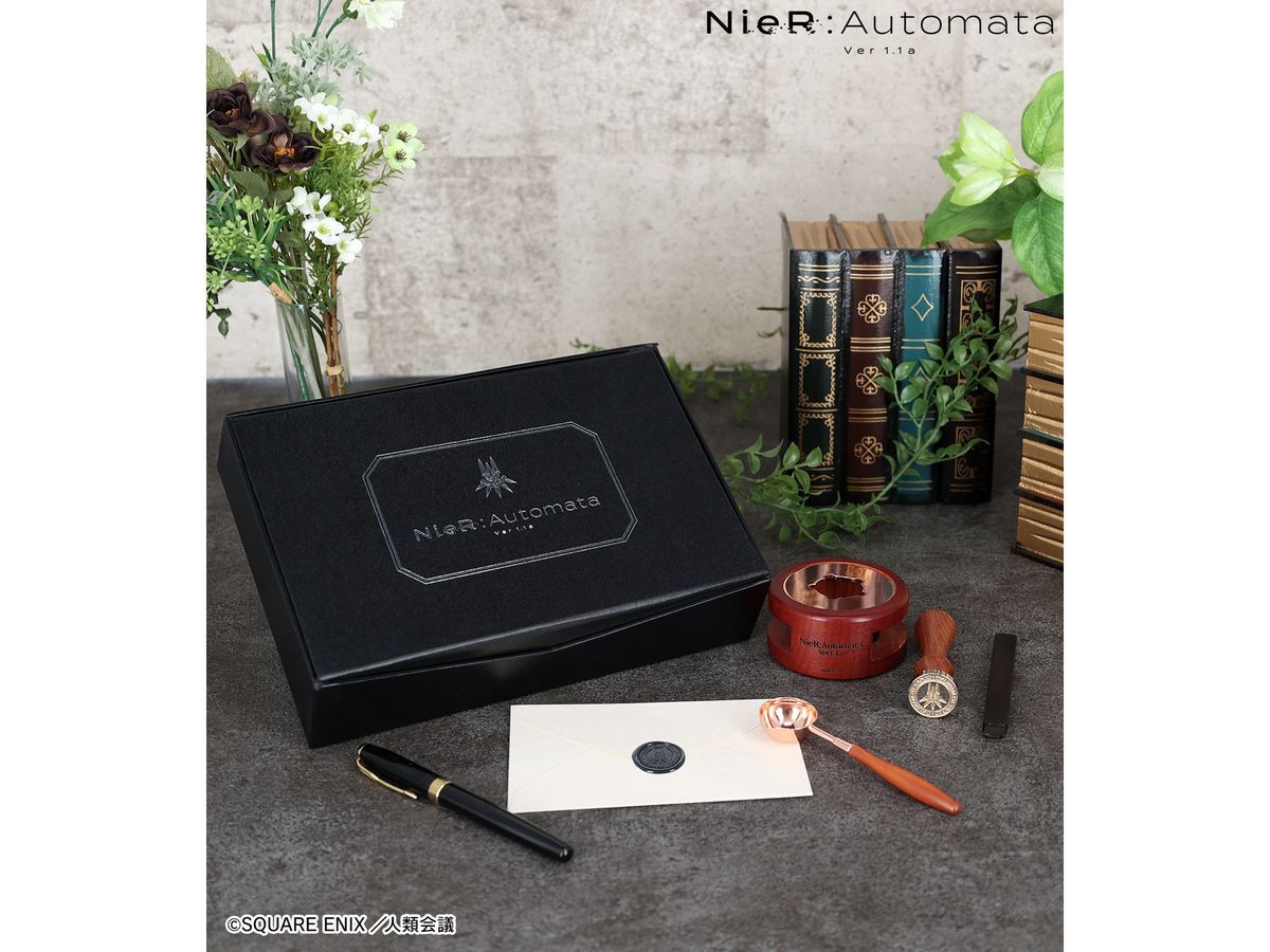Anime NieR:Automata Ver1.1A Yorha Unit Sealing Stamp Set