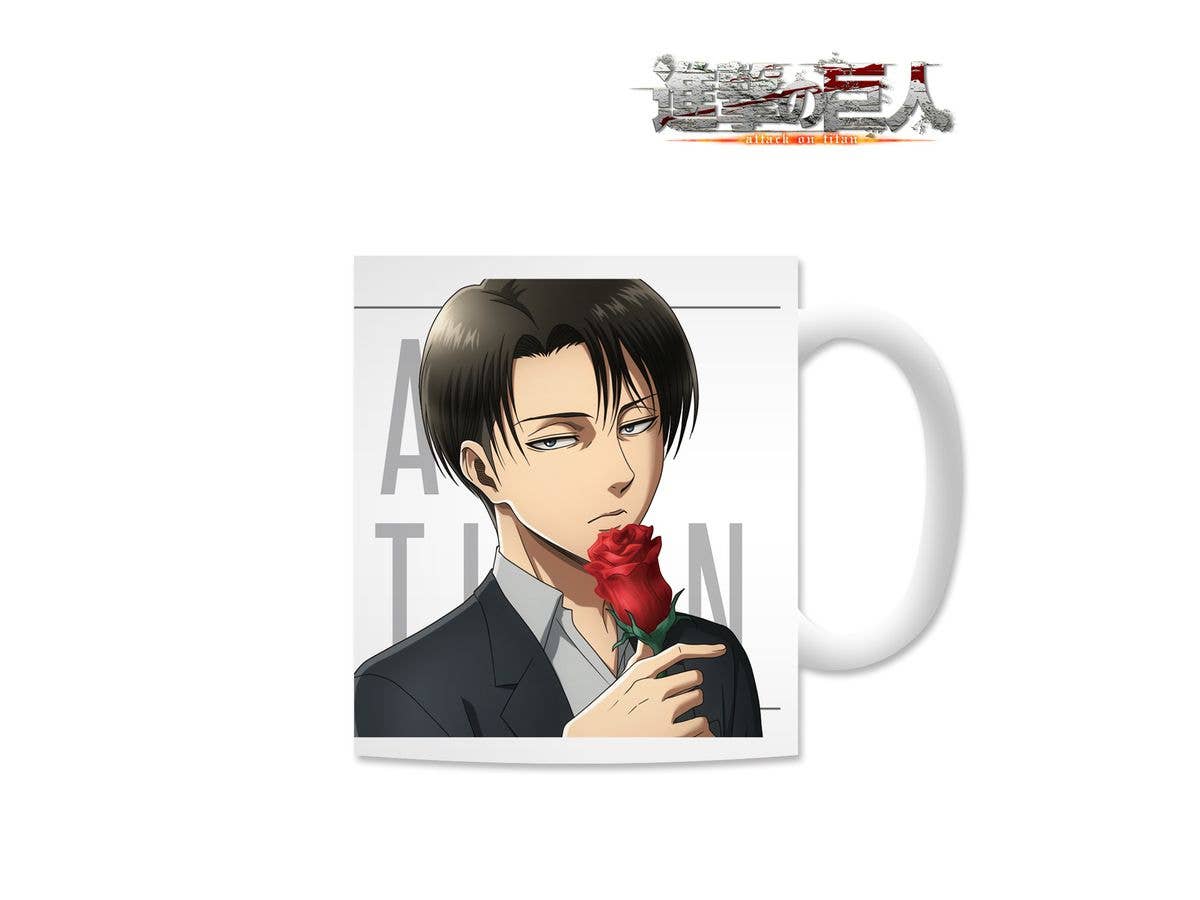 Attack on Titan: Newly Drawn Illustration Levi Mug