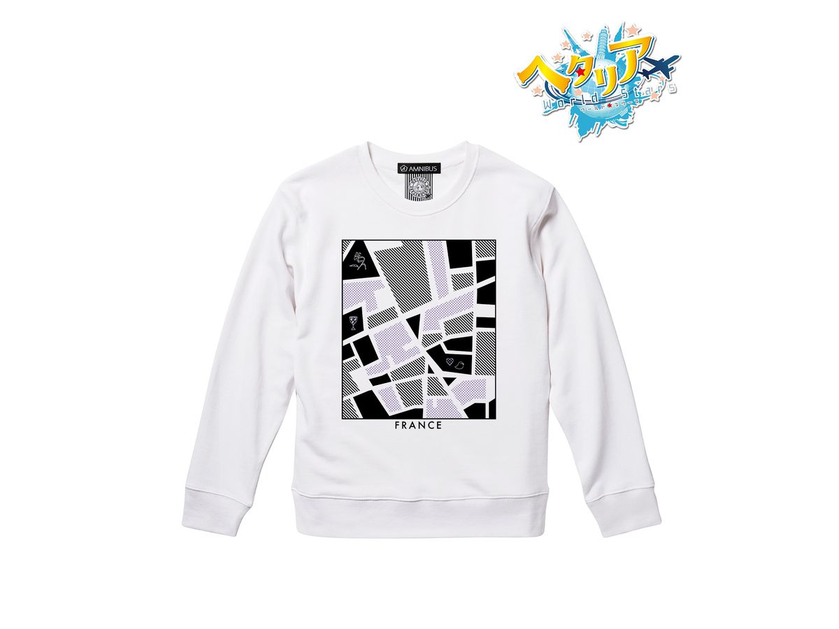 Hetalia: World Stars: France Sweatshirt: Ladies (Size: XL)