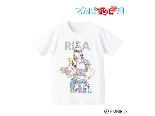 Dempa Akubi: Risa Aizawa Ani-Art T-shirt: Men's (Size: L)