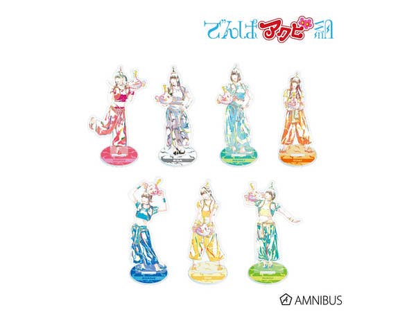 Dempa Akubi: Trading Ani-Art Acrylic Stand 1Box 7pcs