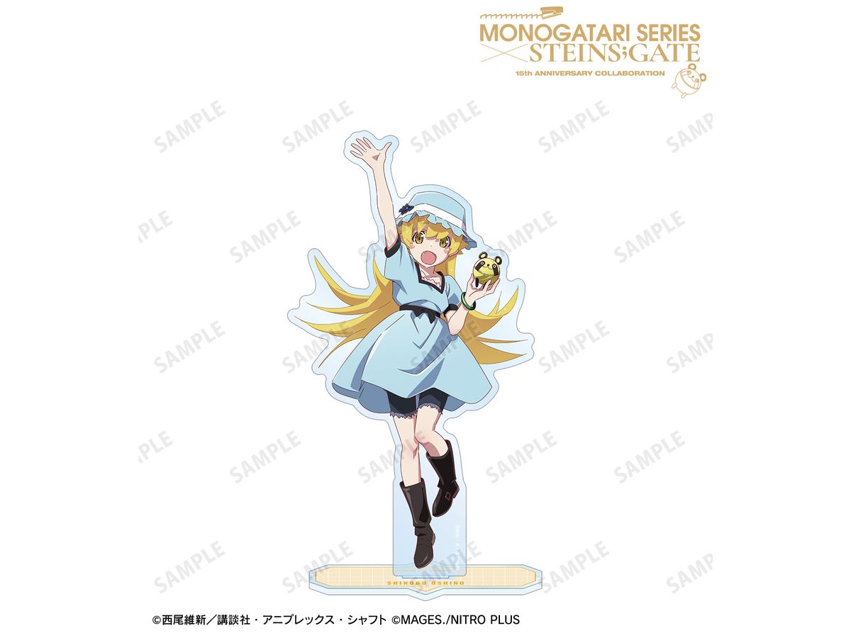 Monogatari Series x Steins;Gate: Newly Drawn Shinobu Oshino Collaboration Illustration Ver. Big Acrylic Stand