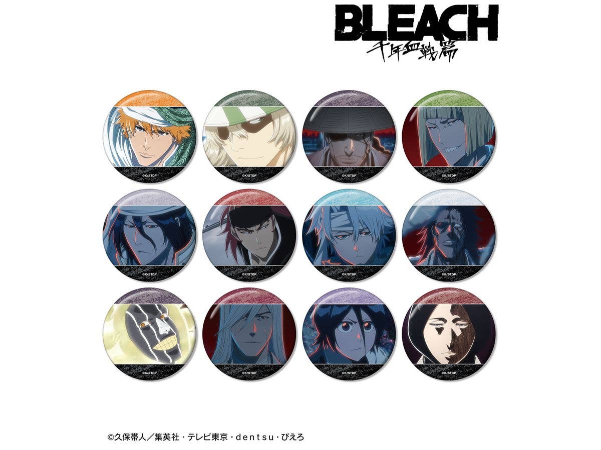 Bleach: Thousand-Year Blood War Arc: Trading Scene Badges Ver.A 1 Box 12Pcs