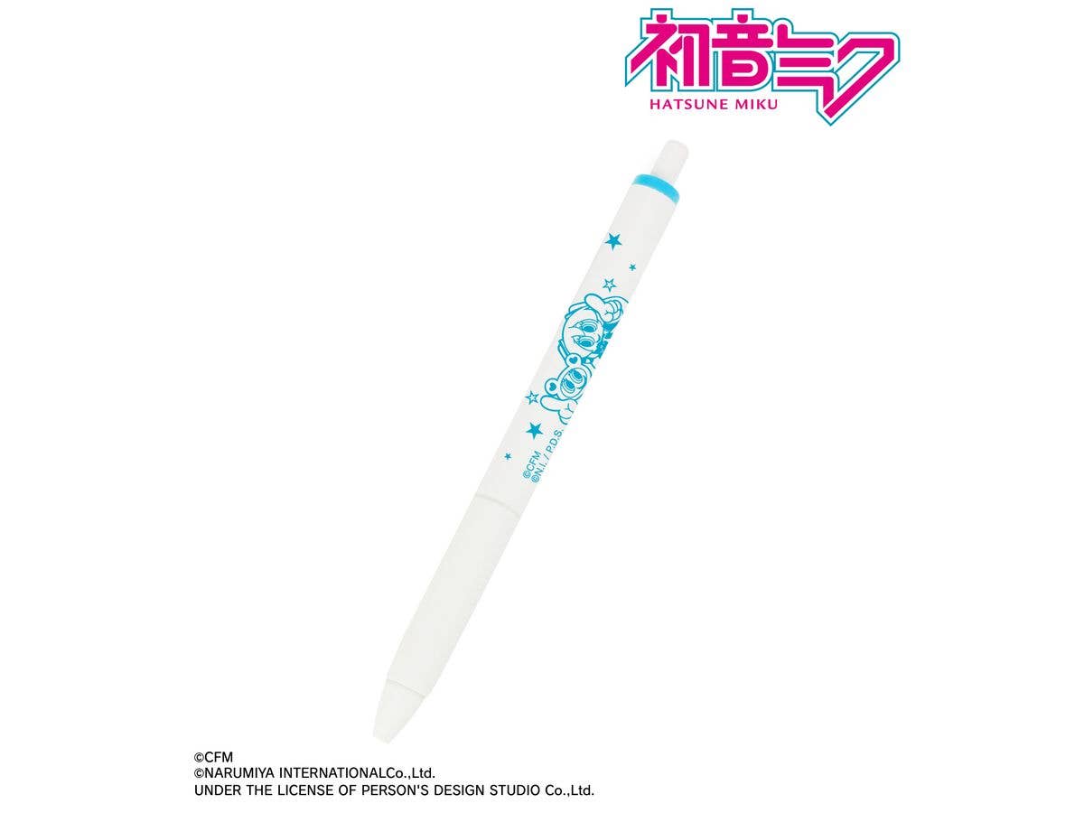 Hatsune Miku: Angel Blue Collaboration Hatsune Miku & Nakamura-Kun Uni-Ball One Gel Ink Ballpoint Pen