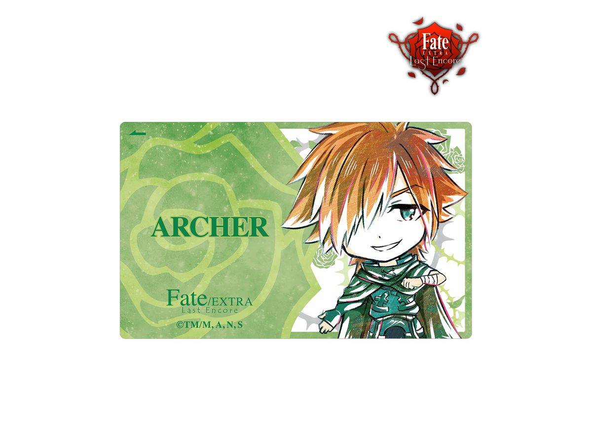Fate/Extra Last Encore: Archer Deformed Ani-Art Card Sticker