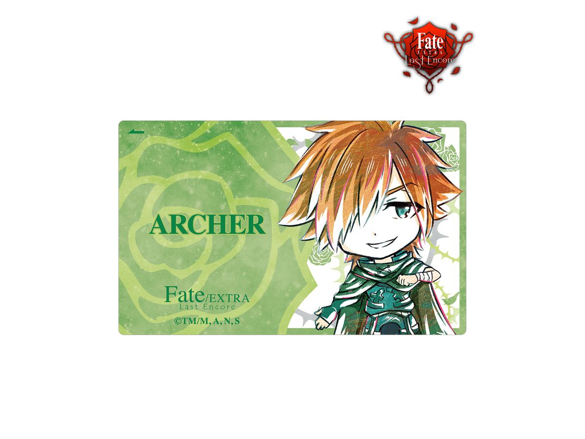 Fate/Extra Last Encore: Archer Deformed Ani-Art Card Sticker