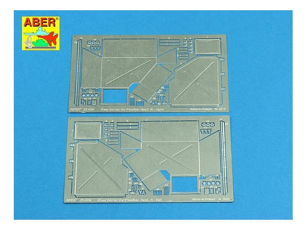 Rear Boxes For (Sd.Kfz. 171) Panther Ausf.A (For Tamiya & Academy)
