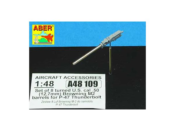 US P-47 Thunderbolt fighter machine gun barrel set