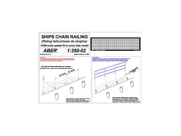 Ship chain (handrail) set