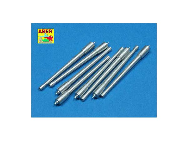 8 x French 38cm main barrels without cover (for Richelieu, Jean Bart)