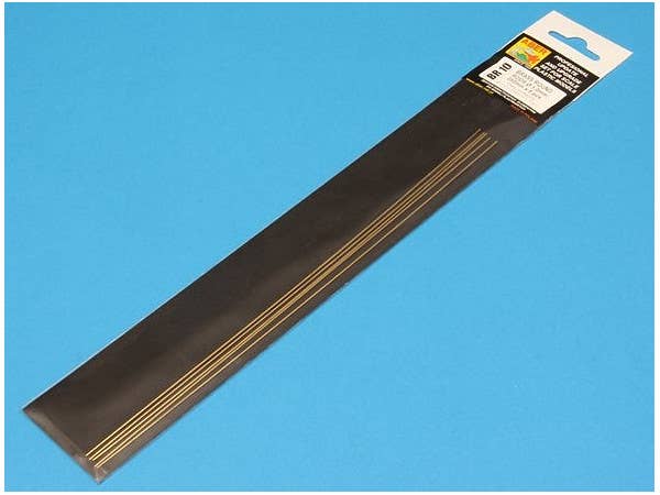 1.0mm Round Brass Rods 250mm (5pcs)