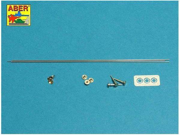 Set of Early Type Aerials R-113 for Russian Tanks like T-54, T-55 and other AVF