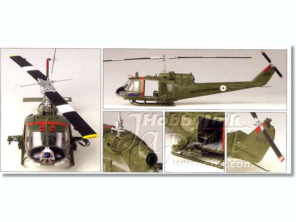 1/35 Scale Academy UH-1C Huey Gunship by Ben Z. Nielsen