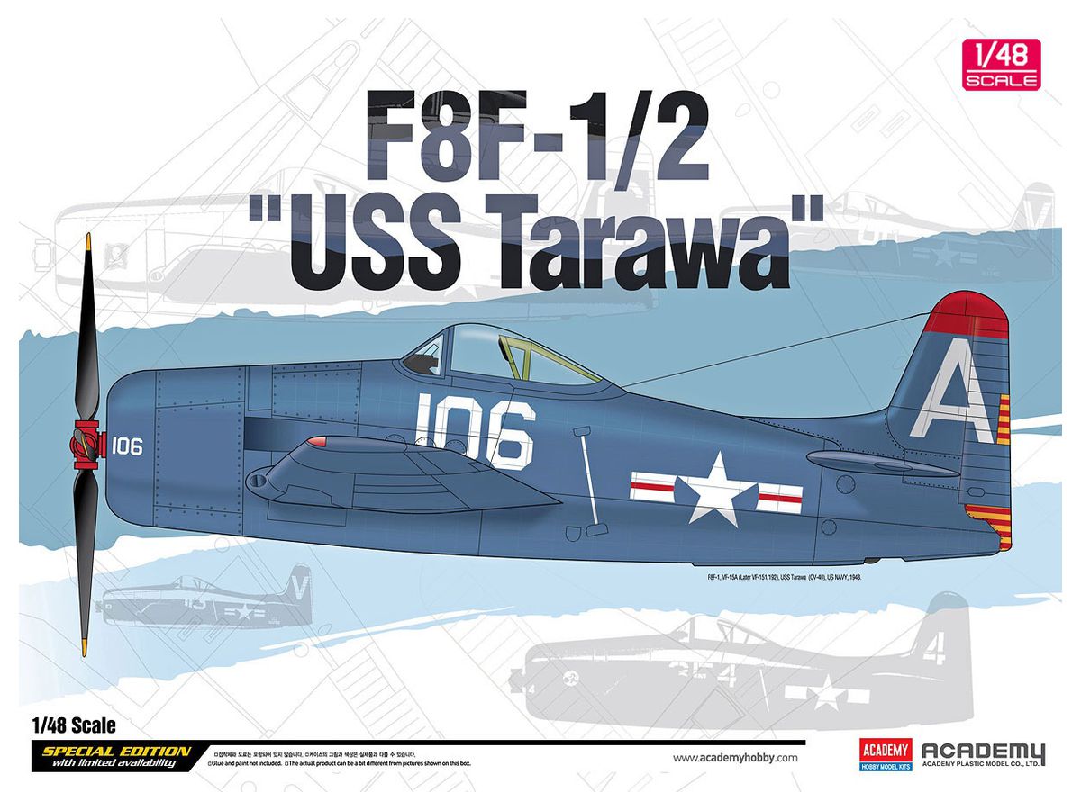 F8F-1/2 Bearcat USS Tarawa Special Edition