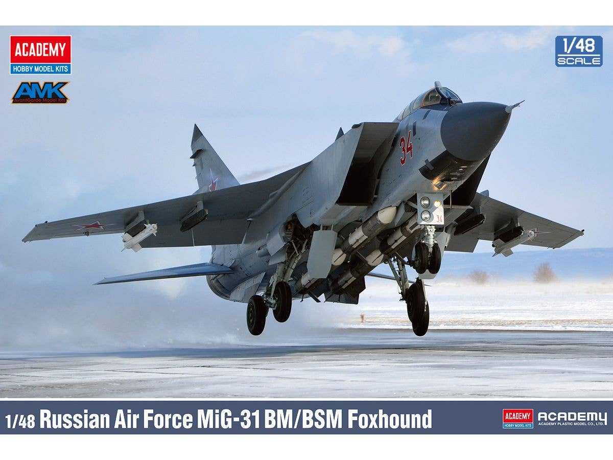 Russian Air Force MiG-31 BM/BSM Foxhound