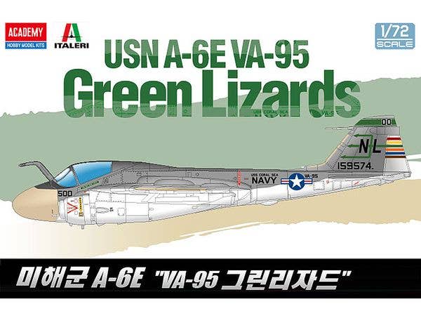 US Navy A-6E Intruder VA-95 Green Lizards