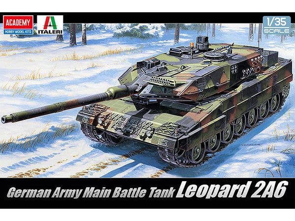 German Main Battle Tank Leopard 2A6