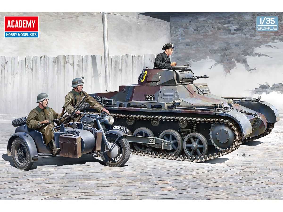 Panzer I Type B & KS750 Sidecar