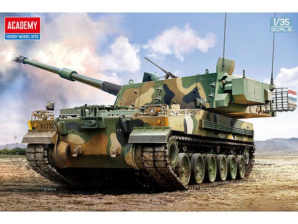 Korean Army K9A1/155mm Self-propelled Howitzer
