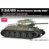 Amazon.com: Academy T-34/85 No. 183 Factory 