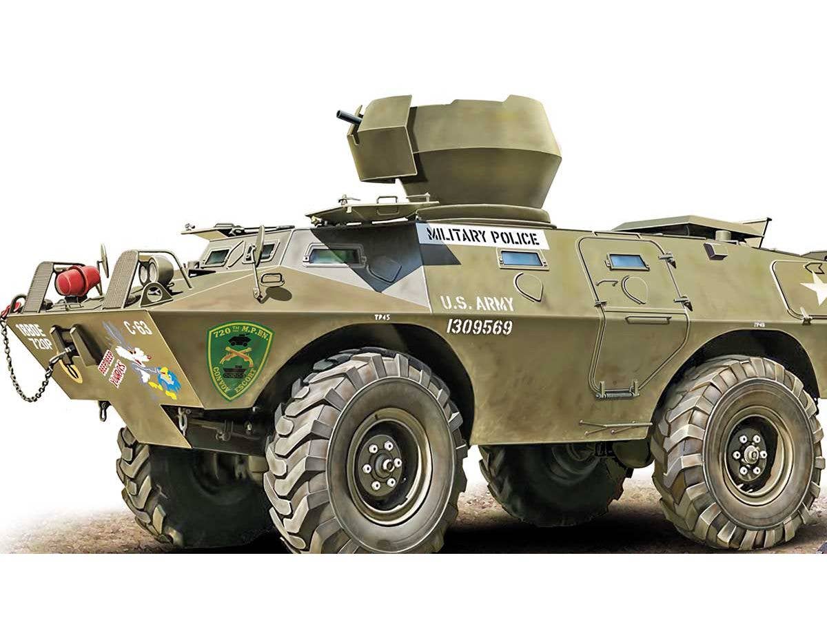 V-100 with XM-174 grenade launcher