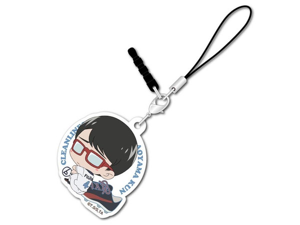 Clean Freak! Aoyama kun Bocchi -kun Acrylic Charm Jin Tsukamoto