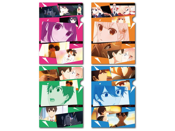Love and Lies Clear File Set (4pcs Set)