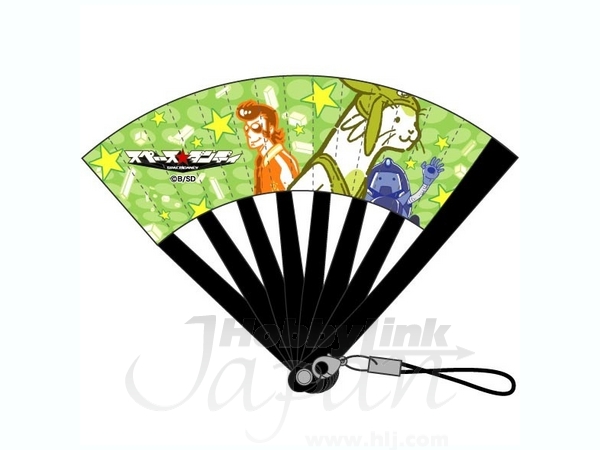 Mini Handy Folding Fan Strap Myau