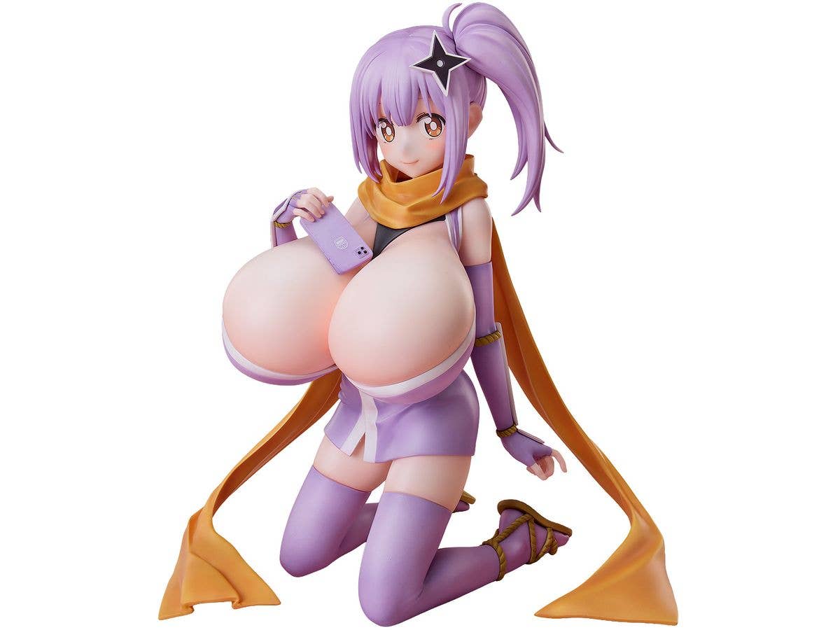 A Ninja and an Assassin Under One Roof: Satoko Kusagakure Huge-Breasted Ver.