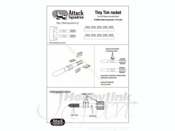 Tiny Tim Rockets (2pcs) | HLJ.com