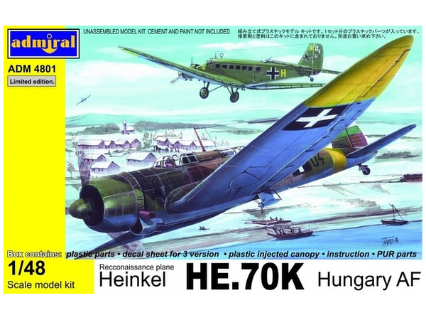Heinkel HE.70K Hungary AF