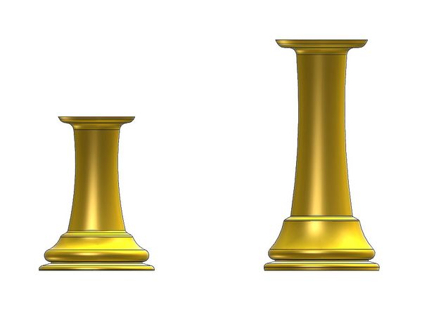 Naval Model Display Stand.T Set