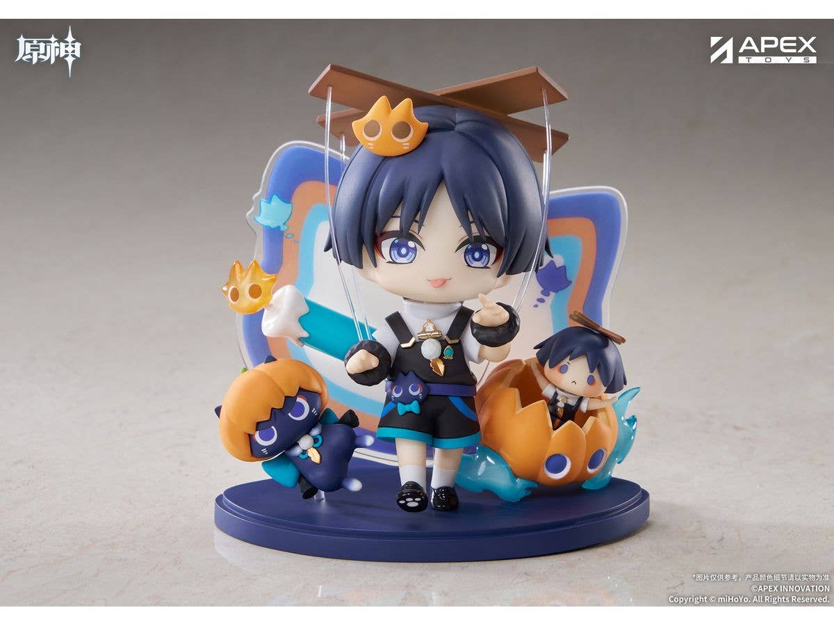 Genshin Impact: Twilight Whimsy Series Chibi Chara Figure Wanderer