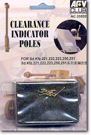 Clearance Indicator Poles 6pcs | HLJ.com
