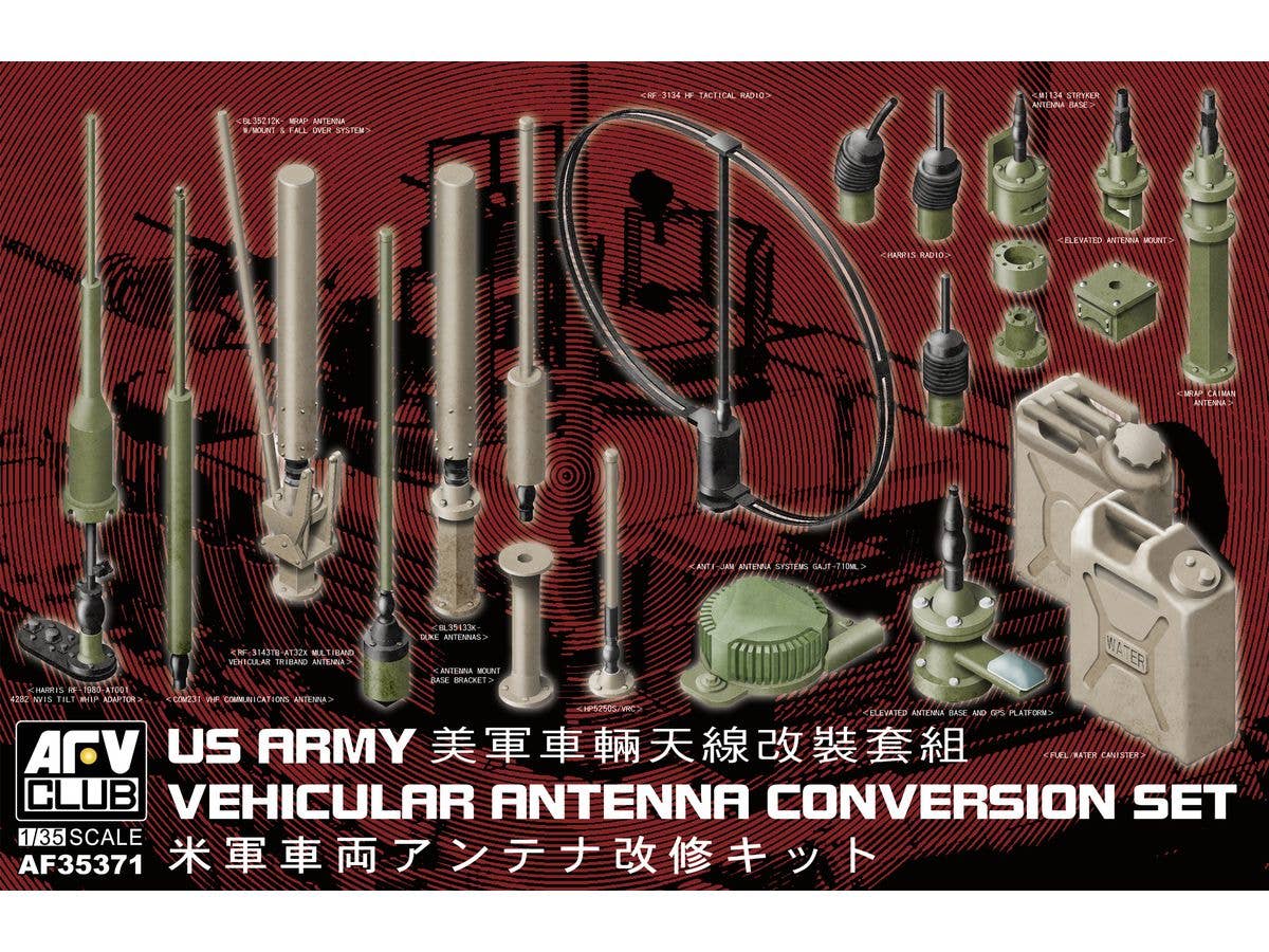 US Army Vehicular Antenna Conversion Set